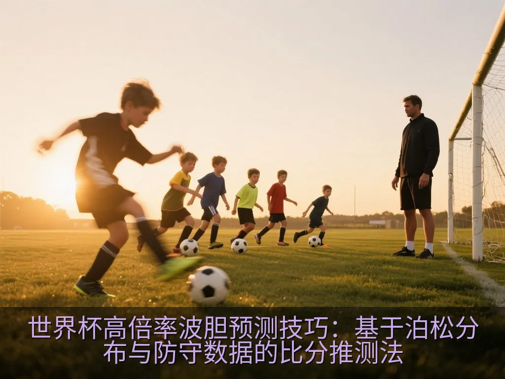 足球战术训练场地，焦点在草地上的战术标识与训练道具